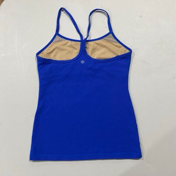 Lululemon Power Y Tank, Blue, XS - Picture 2 of 7
